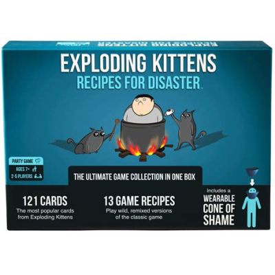 Exploding Kittens! Hilarious Russian Roulette Pelinä Seurueille ja Kissojen Ystäville Alike!