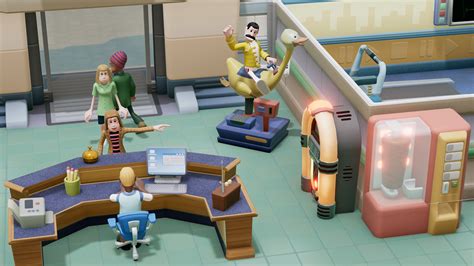 Two Point Hospital: Yliluonnollisia Sairauksia Ja Kuumataistelua Käytettäessä